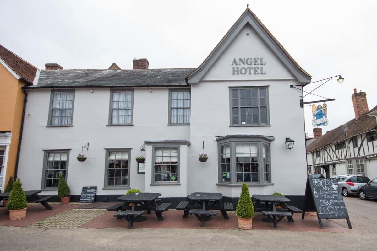 The Angel Hotel Lavenham Dış mekan fotoğraf